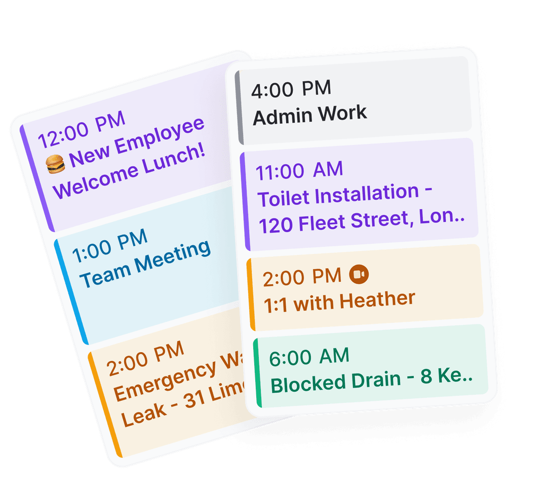 Scheduling software